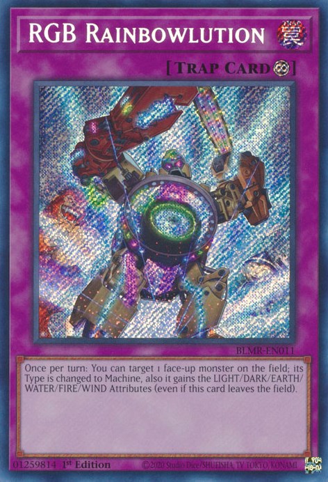 RGB Rainbowlution [BLMR-EN011] Secret Rare | Deep Dive Games St. Marys