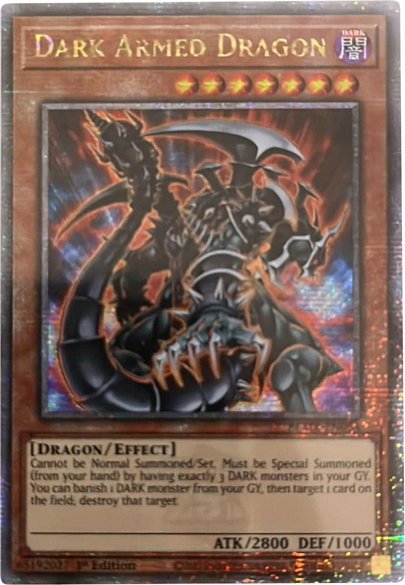 Dark Armed Dragon [BLMR-EN054] Quarter Century Secret Rare | Deep Dive Games St. Marys