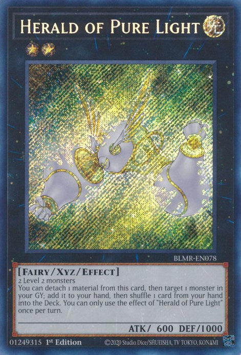 Herald of Pure Light [BLMR-EN078] Secret Rare | Deep Dive Games St. Marys