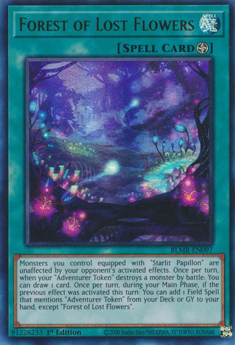 Forest of Lost Flowers [BLMR-EN097] Ultra Rare | Deep Dive Games St. Marys