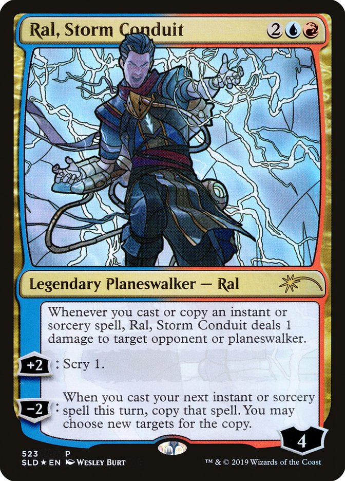 Ral, Storm Conduit (Stained Glass) [Secret Lair Drop Promos] | Deep Dive Games St. Marys