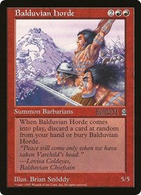 Balduvian Horde (Oversized) [Oversize Cards] | Deep Dive Games St. Marys