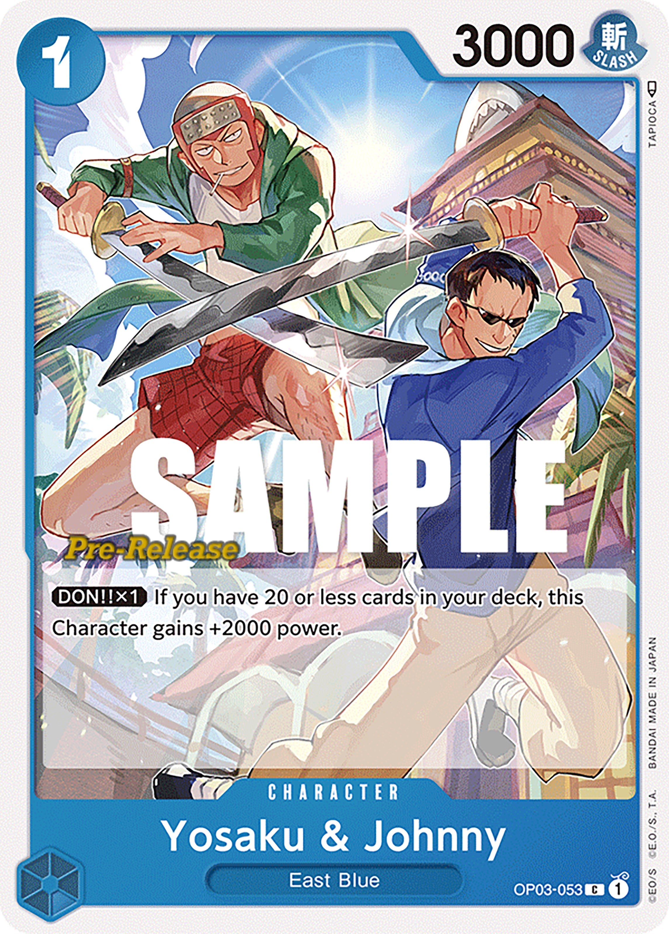 Yosaku & Johnny [Pillars of Strength Pre-Release Cards] | Deep Dive Games St. Marys