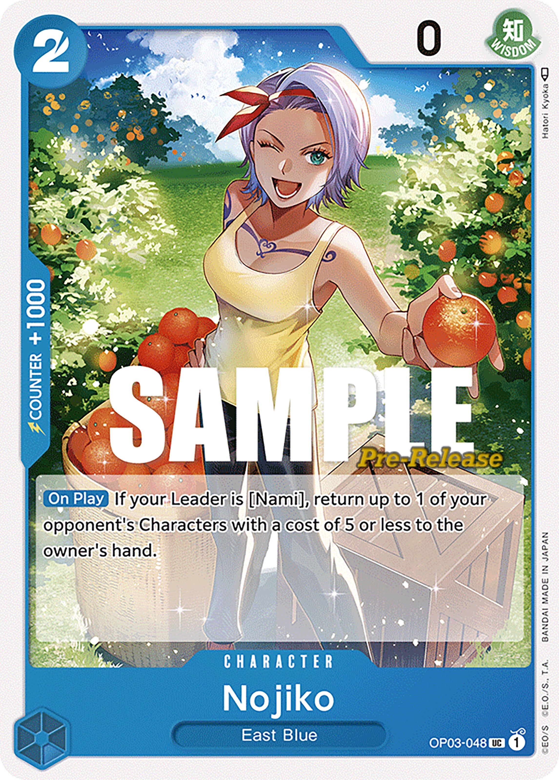 Nojiko [Pillars of Strength Pre-Release Cards] | Deep Dive Games St. Marys