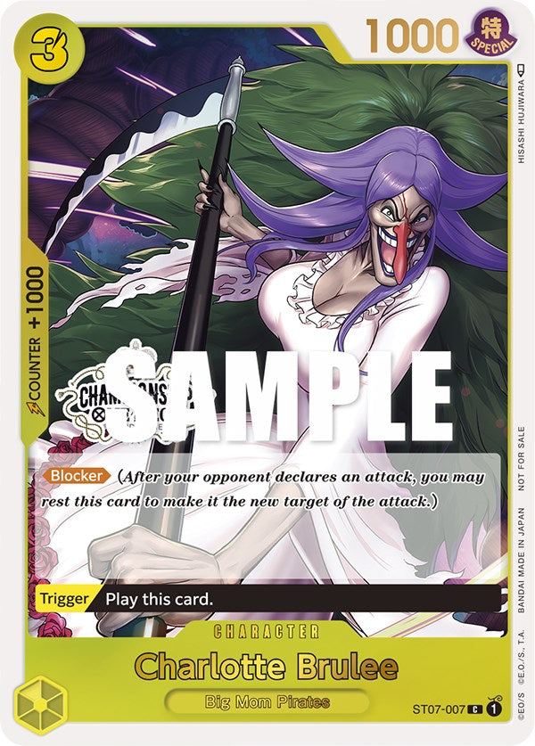 Charlotte Brulee (Store Championship Participation Pack) [One Piece Promotion Cards] | Deep Dive Games St. Marys