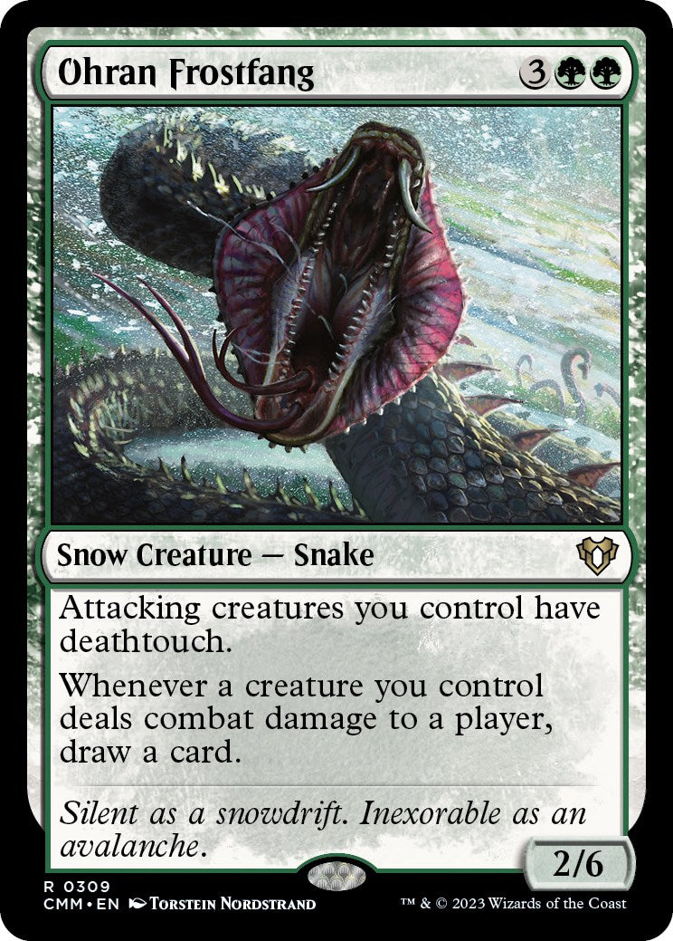 Ohran Frostfang [Commander Masters] | Deep Dive Games St. Marys