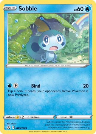 Sobble (SWSH003) [Sword & Shield: Black Star Promos] | Deep Dive Games St. Marys