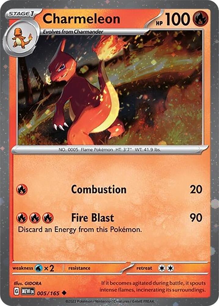 Charmeleon (005) (Cosmos Holo) [Scarlet & Violet: Black Star Promos] | Deep Dive Games St. Marys