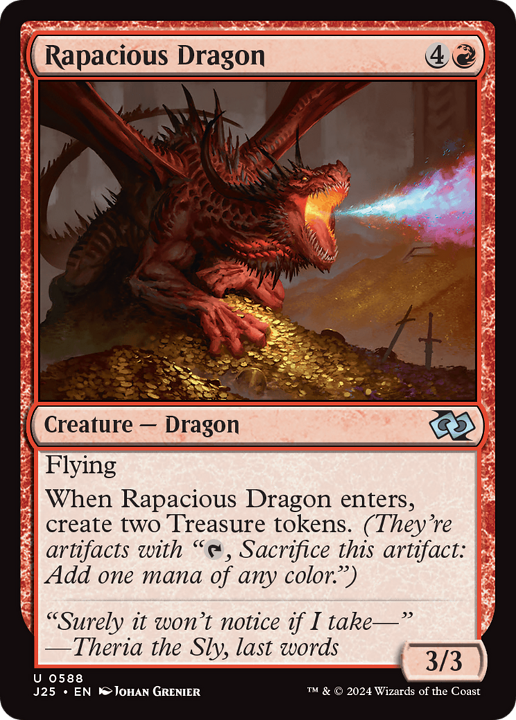 Rapacious Dragon [Foundations Jumpstart] | Deep Dive Games St. Marys