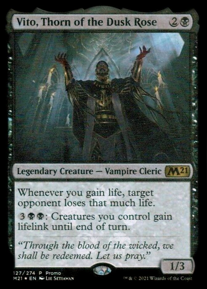 Vito, Thorn of the Dusk Rose [Resale Promos] | Deep Dive Games St. Marys