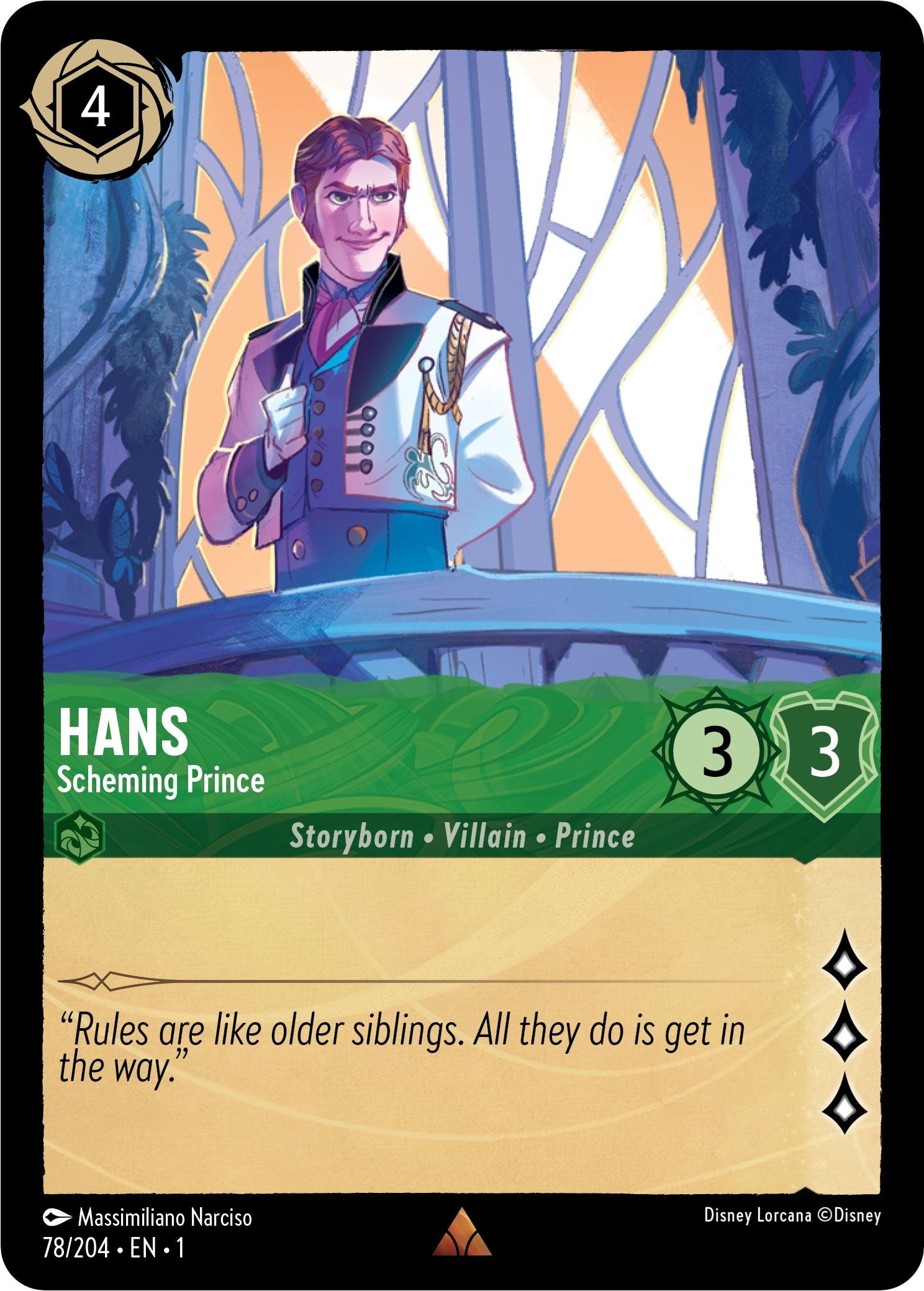 Hans - Scheming Prince (78/204) [The First Chapter] | Deep Dive Games St. Marys