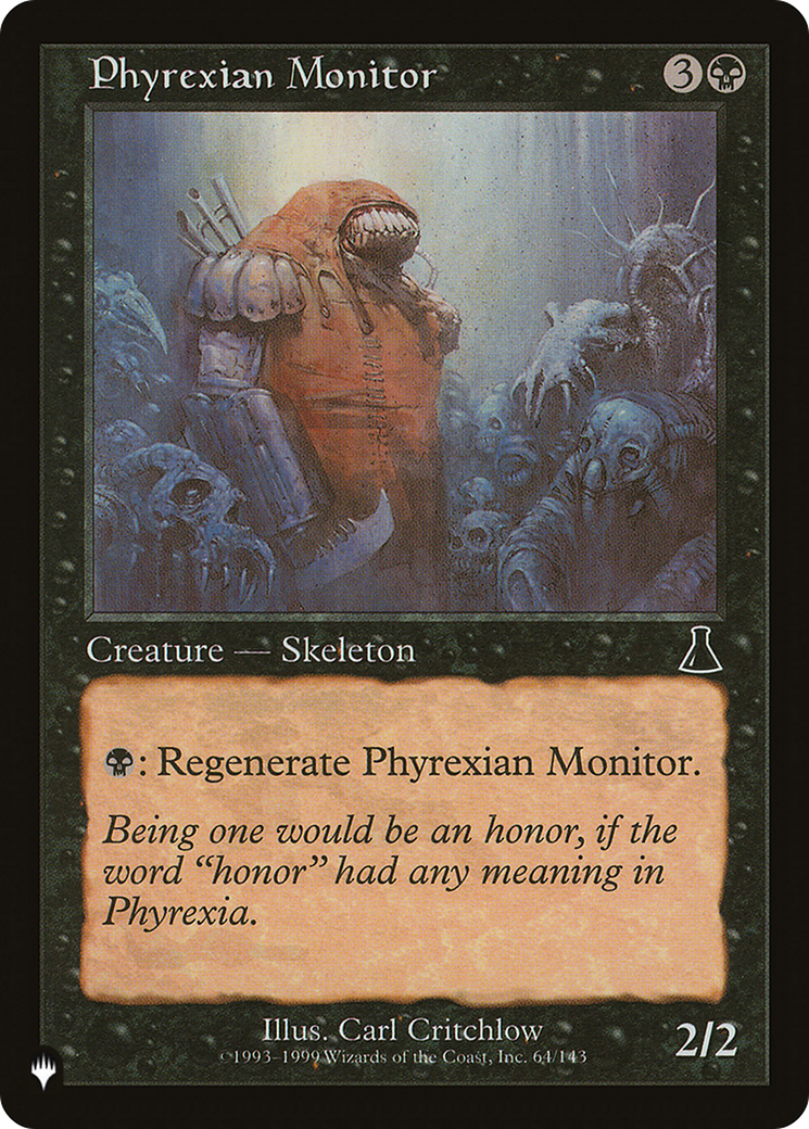 Phyrexian Monitor [The List] | Deep Dive Games St. Marys