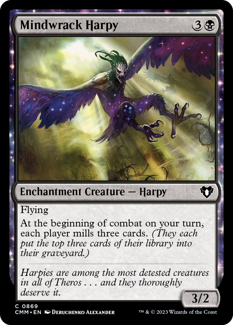 Mindwrack Harpy [Commander Masters] | Deep Dive Games St. Marys