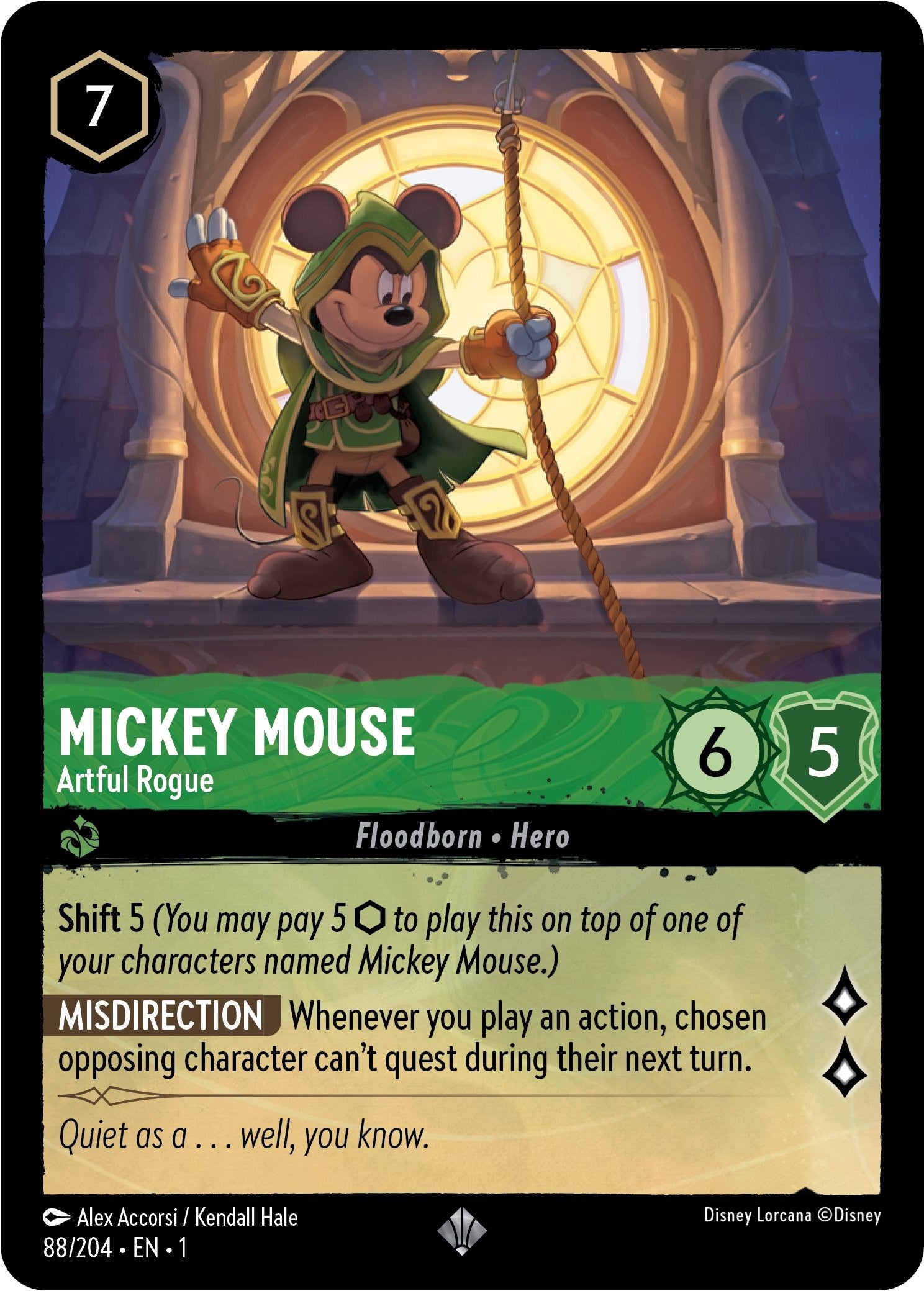 Mickey Mouse - Artful Rogue (88/204) [The First Chapter] | Deep Dive Games St. Marys