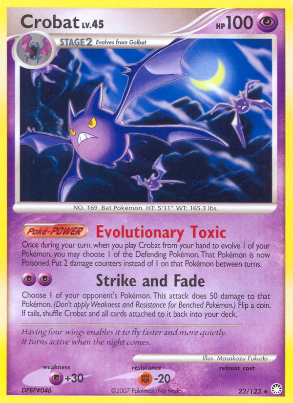 Crobat (23/123) [Diamond & Pearl: Mysterious Treasures] | Deep Dive Games St. Marys