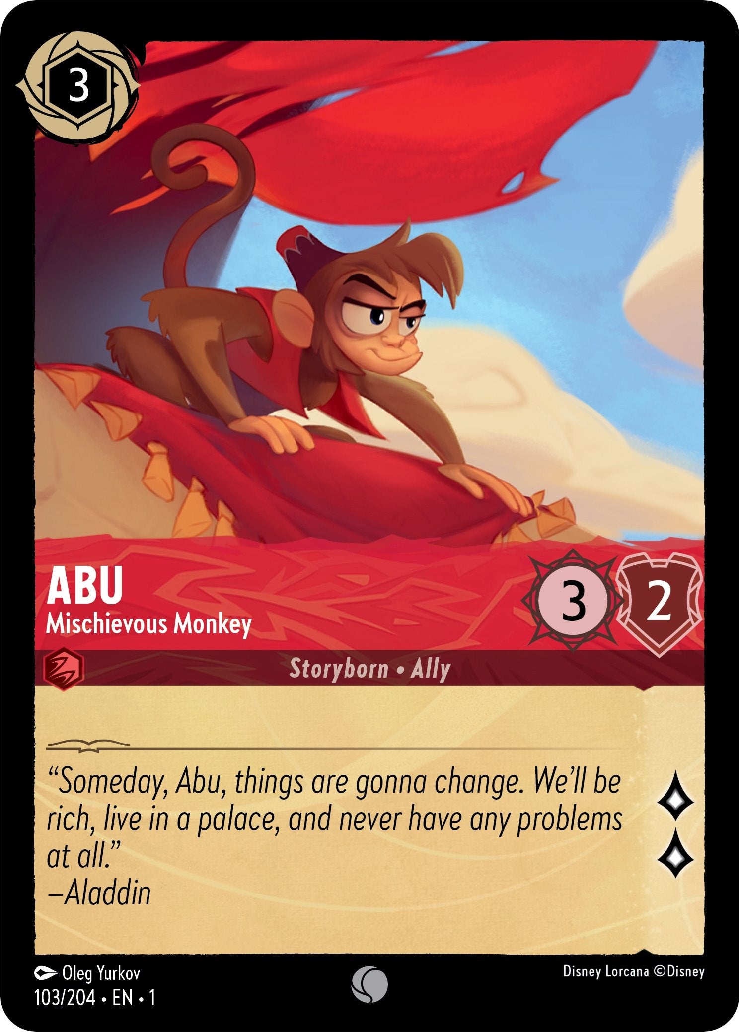 Abu - Mischievous Monkey (103/204) [The First Chapter] | Deep Dive Games St. Marys