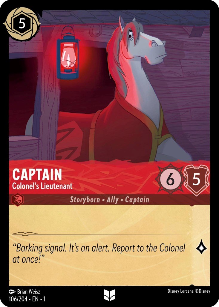 Captain - Colonel's Lieutenant (106/204) [The First Chapter] | Deep Dive Games St. Marys