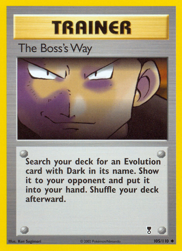 The Boss's Way (105/110) [Legendary Collection] | Deep Dive Games St. Marys