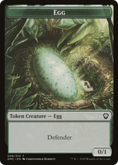 Treasure // Egg Double-Sided Token [Secret Lair Drop Series] | Deep Dive Games St. Marys