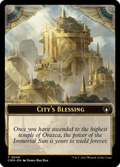 City's Blessing // Drake Double-Sided Token [Commander Masters Tokens] | Deep Dive Games St. Marys