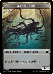 Eldrazi Scion // Phyrexian Beast Double-Sided Token [Commander Masters Tokens] | Deep Dive Games St. Marys