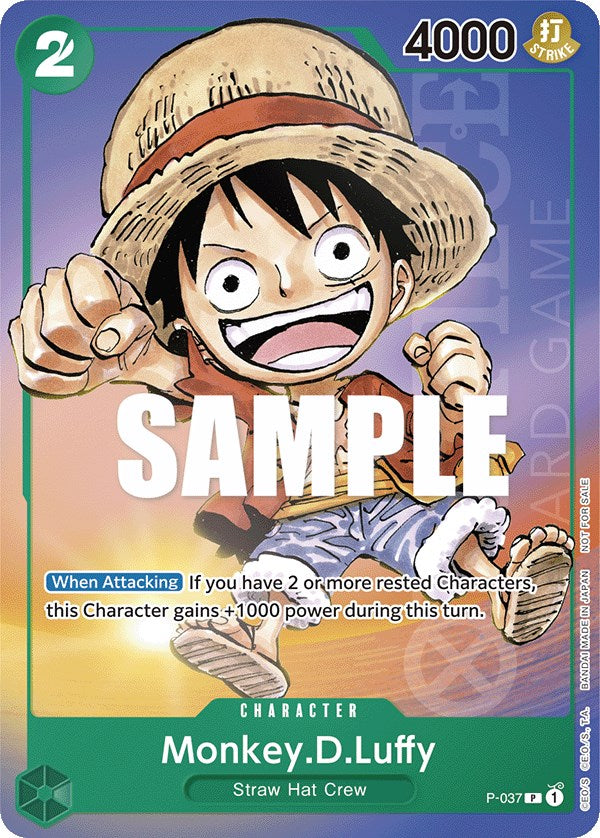 Monkey.D.Luffy (Gen Con 2023) [One Piece Promotion Cards] | Deep Dive Games St. Marys