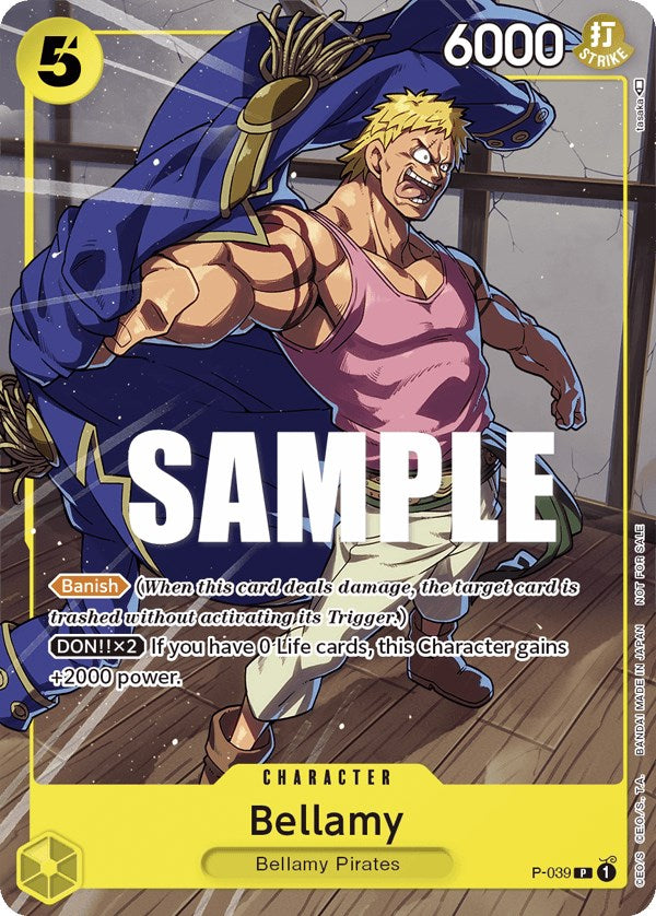 Bellamy (Pirates Party Vol. 4) [One Piece Promotion Cards] | Deep Dive Games St. Marys