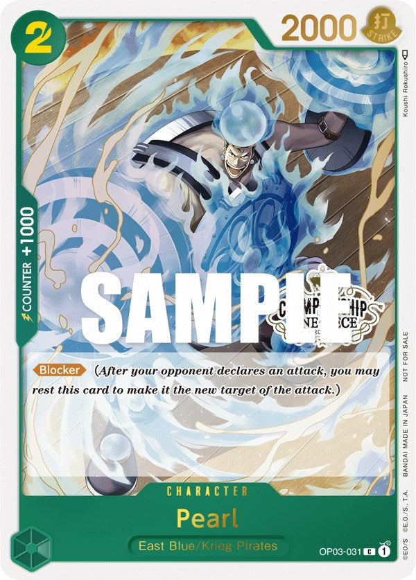 Pearl (Store Championship Participation Pack Vol. 2) [One Piece Promotion Cards] | Deep Dive Games St. Marys