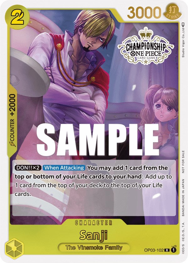 Sanji (Store Championship Participation Pack Vol. 2) [One Piece Promotion Cards] | Deep Dive Games St. Marys