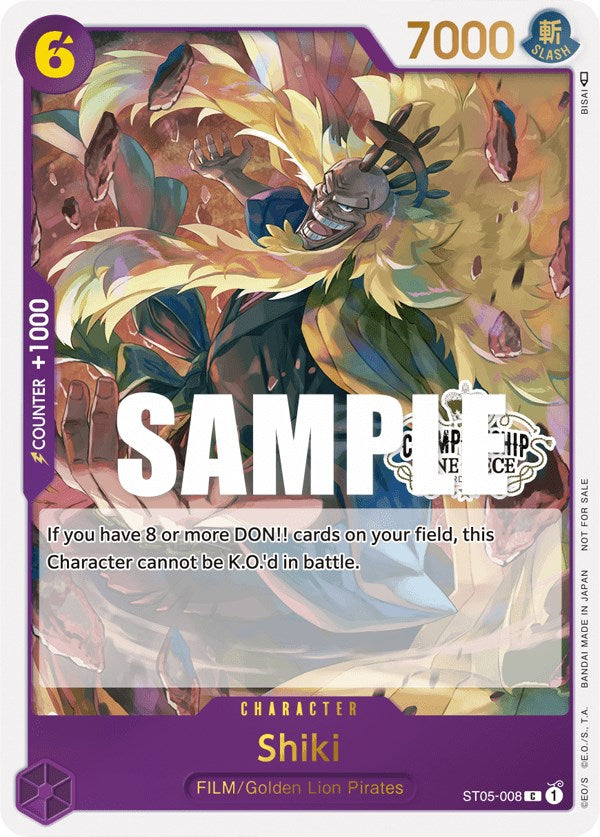 Shiki (Store Championship Participation Pack Vol. 2) [One Piece Promotion Cards] | Deep Dive Games St. Marys