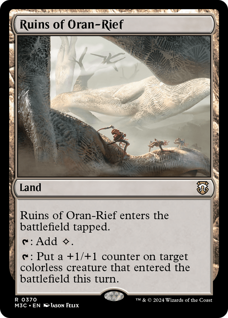 Ruins of Oran-Rief (Ripple Foil) [Modern Horizons 3 Commander] | Deep Dive Games St. Marys