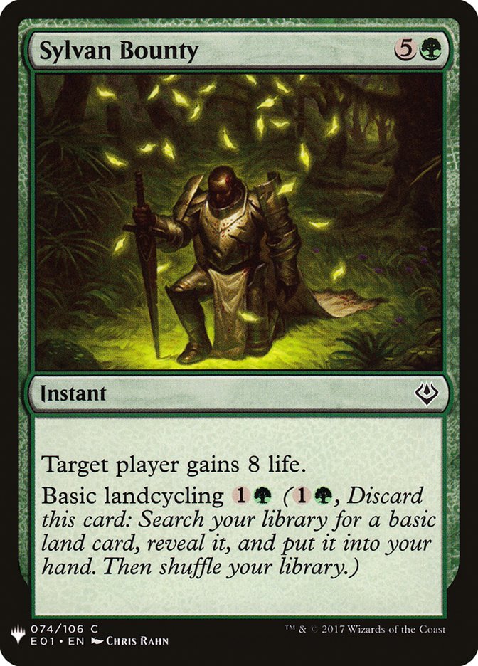 Sylvan Bounty [Mystery Booster] | Deep Dive Games St. Marys