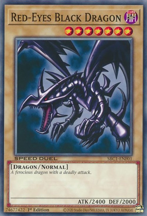 Red-Eyes Black Dragon [SBC1-ENF01] Common | Deep Dive Games St. Marys