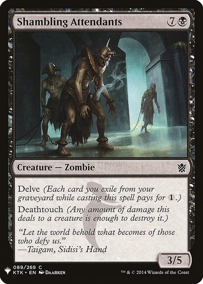 Shambling Attendants [Mystery Booster] | Deep Dive Games St. Marys