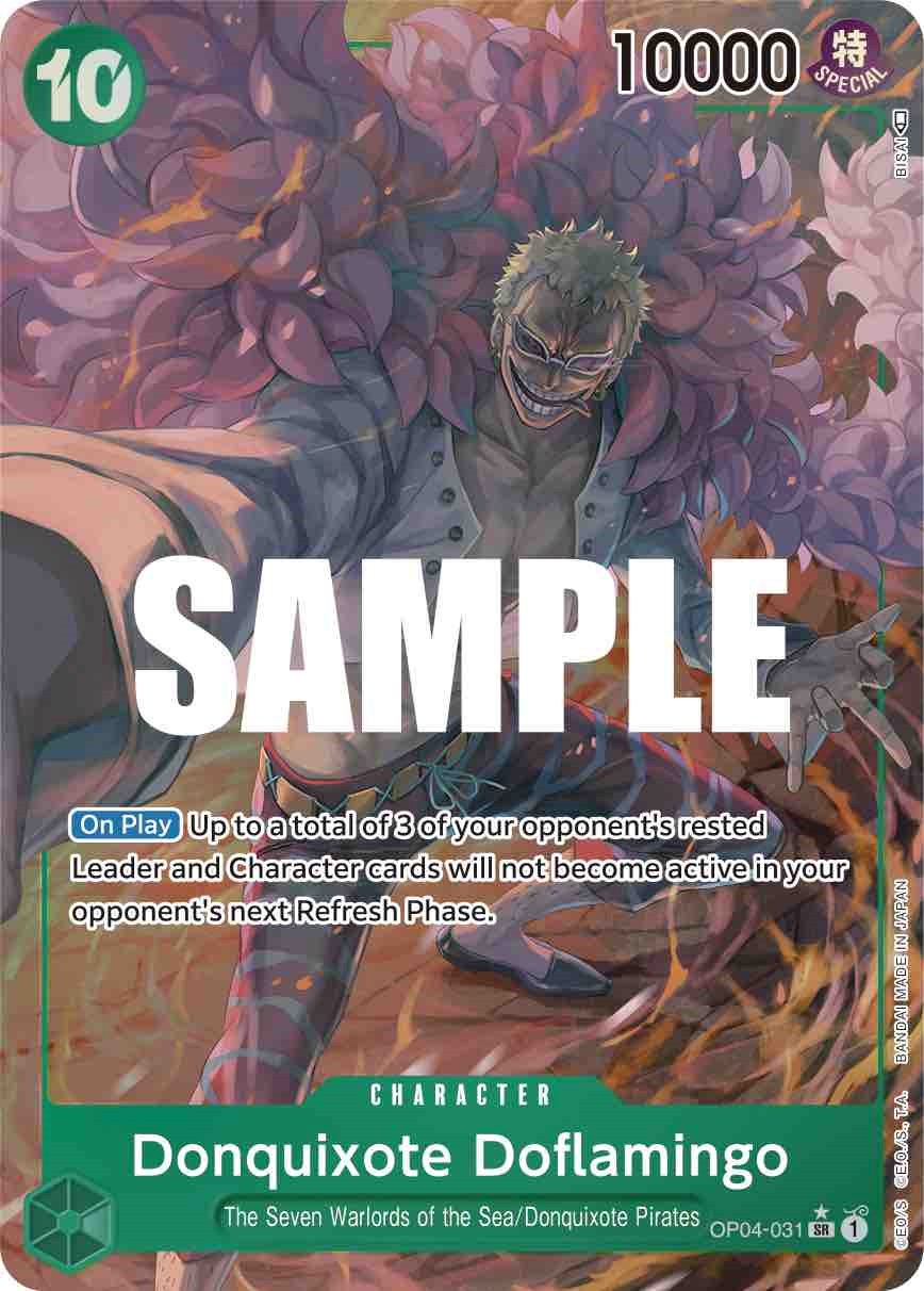 Donquixote Doflamingo (Alternate Art) [Kingdoms of Intrigue] | Deep Dive Games St. Marys