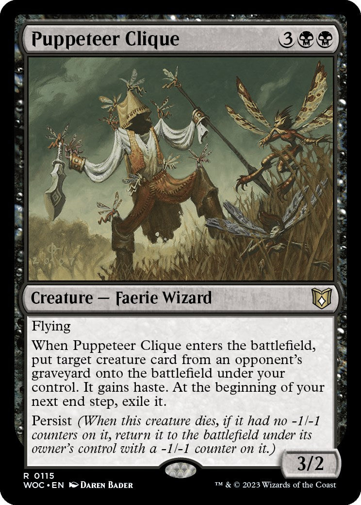 Puppeteer Clique [Wilds of Eldraine Commander] | Deep Dive Games St. Marys