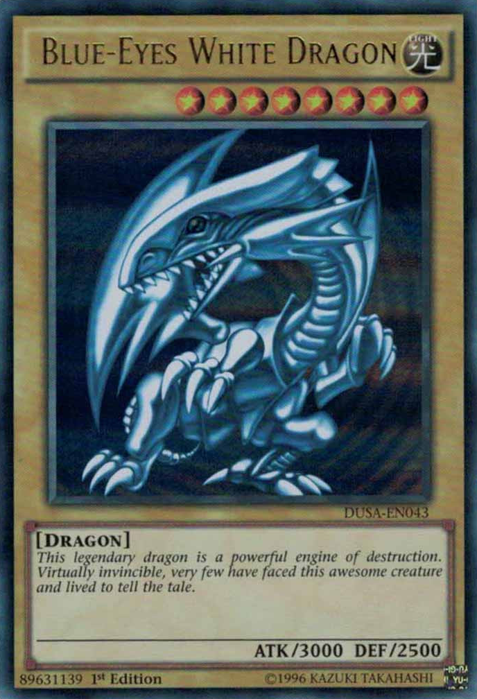 Blue-Eyes White Dragon [DUSA-EN043] Ultra Rare | Deep Dive Games St. Marys