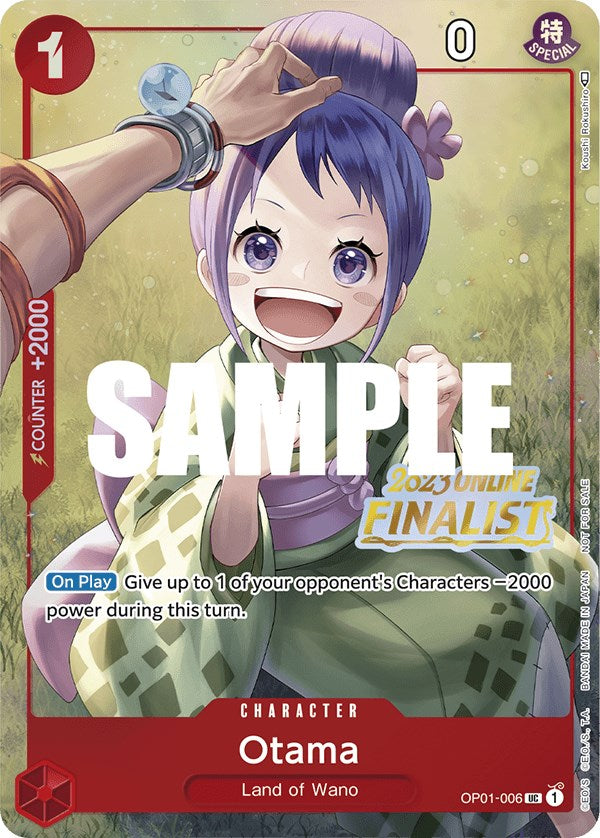 Otama (Online Regional 2023) [Finalist] [One Piece Promotion Cards] | Deep Dive Games St. Marys