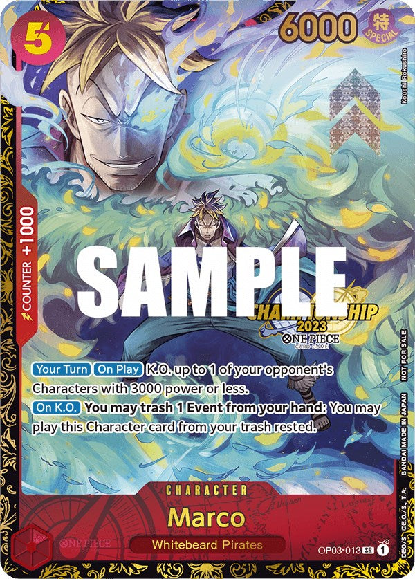 Marco (Championship 2023) [One Piece Promotion Cards] | Deep Dive Games St. Marys