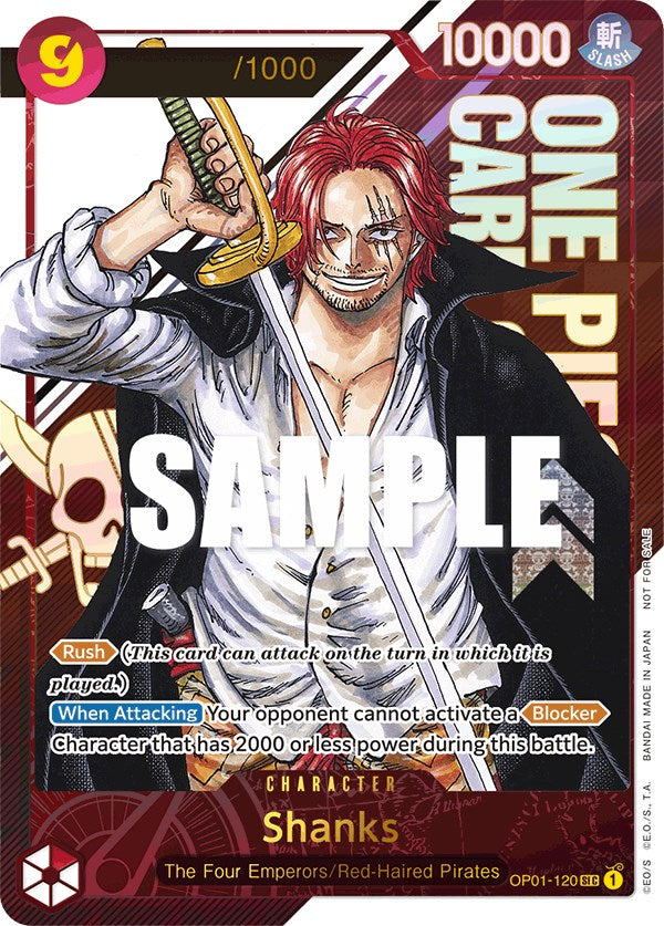 Shanks (Championship 2023) [Serial Number] [One Piece Promotion Cards] | Deep Dive Games St. Marys