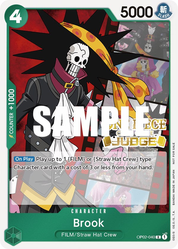 Brook (Judge Pack Vol. 2) [One Piece Promotion Cards] | Deep Dive Games St. Marys