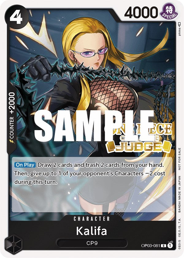 Kalifa (Judge Pack Vol. 2) [One Piece Promotion Cards] | Deep Dive Games St. Marys