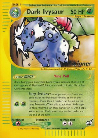 Dark Ivysaur (6) (Winner) [Best of Promos] | Deep Dive Games St. Marys