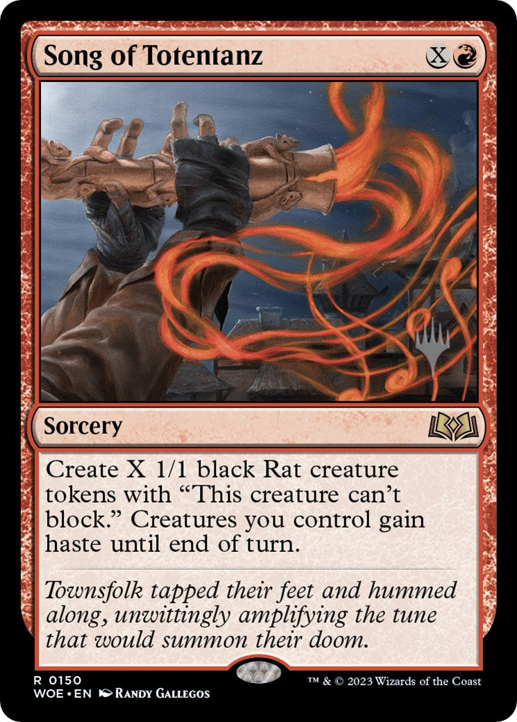 Song of Totentanz (Promo Pack) [Wilds of Eldraine Promos] | Deep Dive Games St. Marys