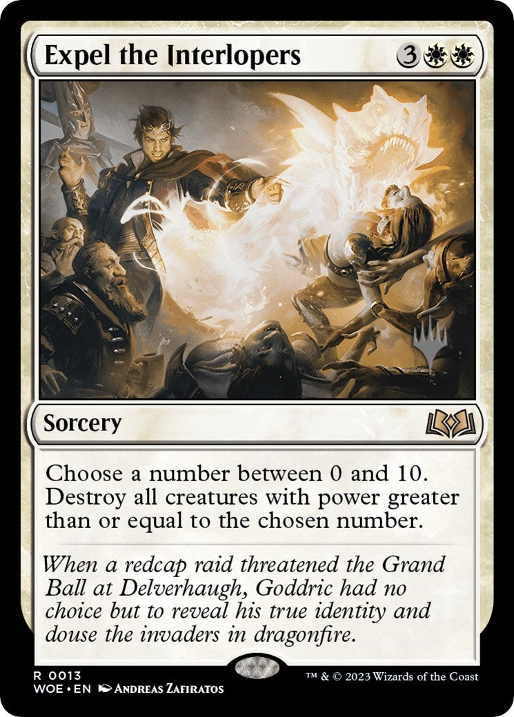Expel the Interlopers (Promo Pack) [Wilds of Eldraine Promos] | Deep Dive Games St. Marys