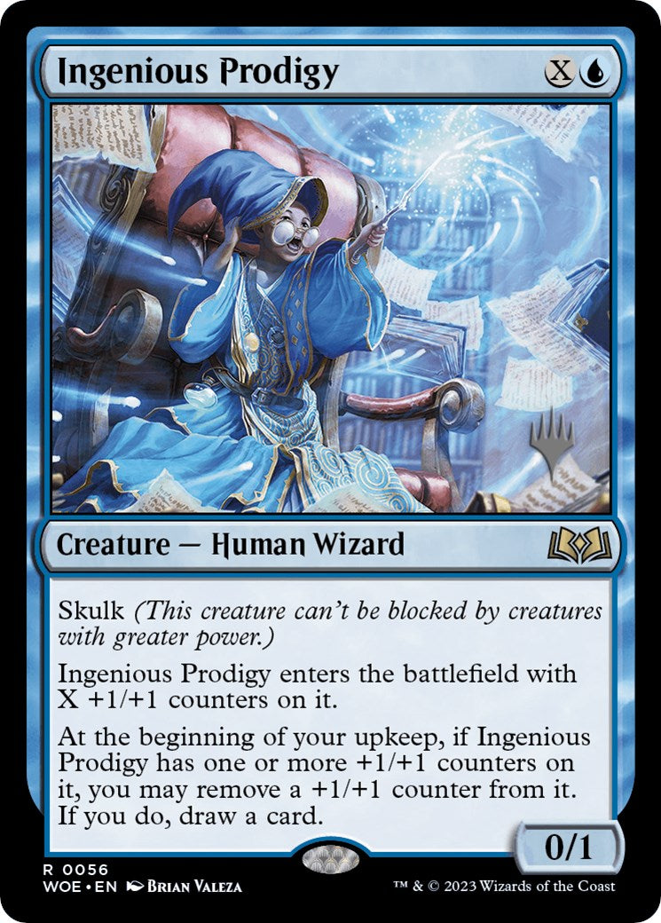 Ingenious Prodigy (Promo Pack) [Wilds of Eldraine Promos] | Deep Dive Games St. Marys
