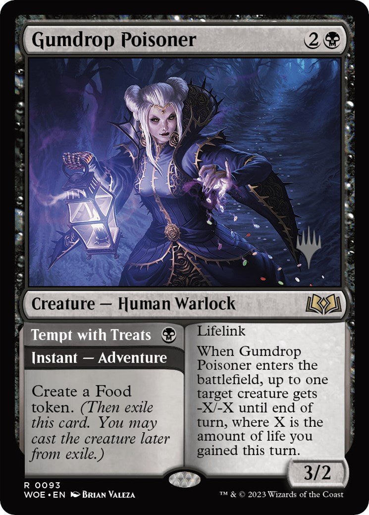 Gumdrop Poisoner // Gumdrop Poisoner (Promo Pack) [Wilds of Eldraine Promos] | Deep Dive Games St. Marys