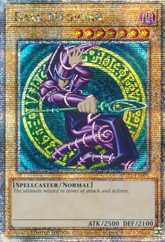 Dark Magician [TN23-EN001] Quarter Century Secret Rare | Deep Dive Games St. Marys