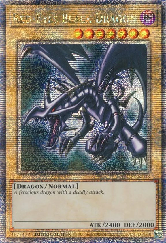 Red-Eyes Black Dragon [TN23-EN003] Quarter Century Secret Rare | Deep Dive Games St. Marys