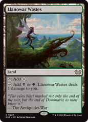Llanowar Wastes [Duskmourn: House of Horror Commander] | Deep Dive Games St. Marys